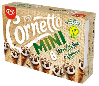 ALGIDA NEW CORNETTO MINI 8X40G