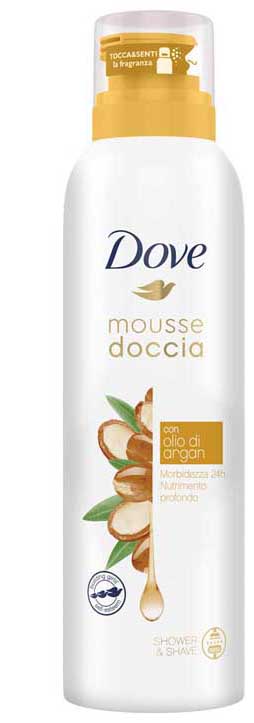 DOVE MOUSSE DOCCIA OLIO ARGAN