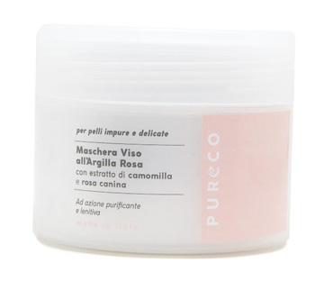 PURECO MASCHERA VISO ARG ROSA