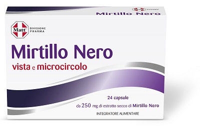 MATT PHARMA MIRTILLO NERO24CPS