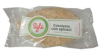 SGLU' COTOLETTA C/SPINACI 210G