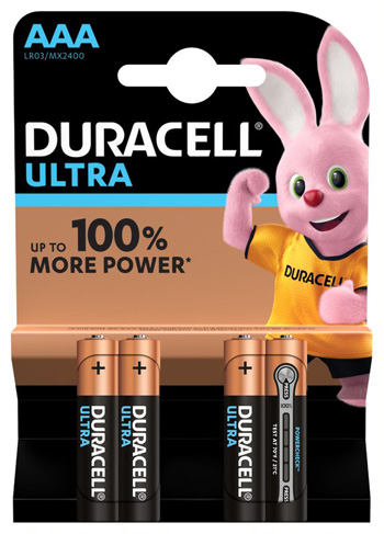 DURACELL ULTRA AAA B4 MN2400