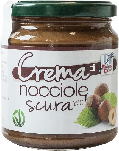 CREMA NOCCIOLE SCURA 300G BIO