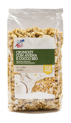 CRUNCHY AVENA COCCO 375G BIO