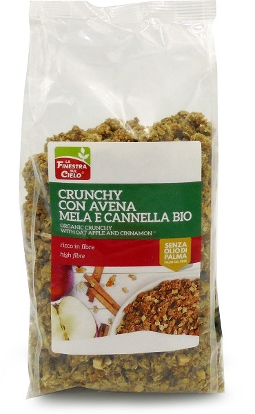 CRUNCHY AVENA MELA CANNELL BIO