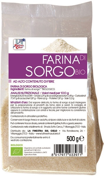 FARINA SORGO ITA BIO 500G