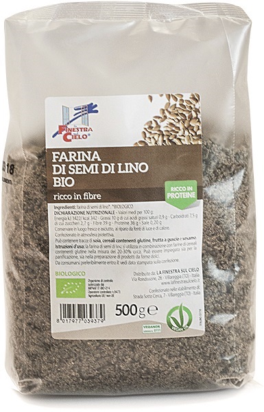 FARINA SEMI LINO BIO 500G