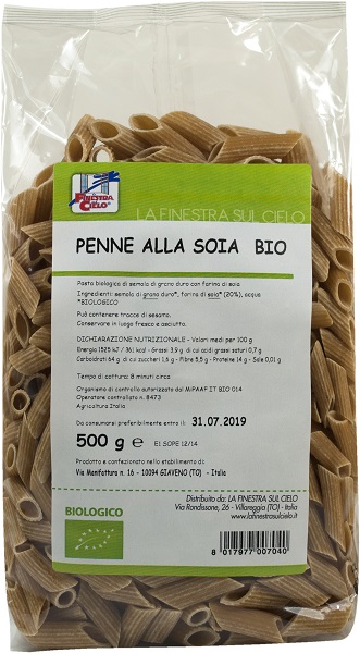 PENNE SOIA BIO 500G