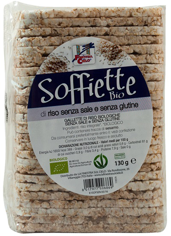 SOFFIETTE BIO SENZA SALE S/G