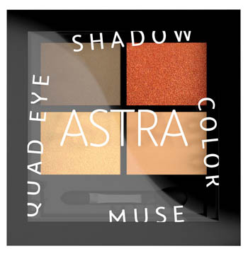 ASTRA QUAD EYESHADOW MUSE 04