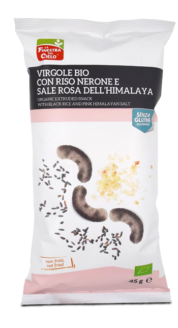 SNACK CORNETTI RISO NERONE 45G