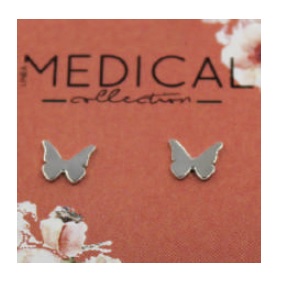 ORECCHINI FARFALLA MM6 ARG925