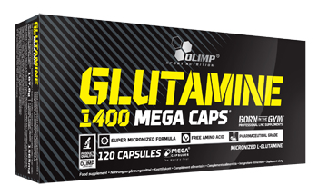 GLUTAMINE MEGA CAPS 120CPS