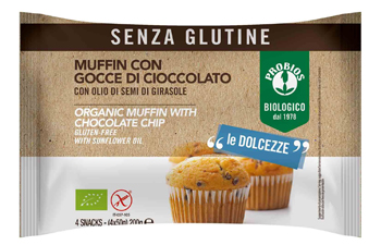 MUFFIN GOCCE CIOCCOLATO 4X50G