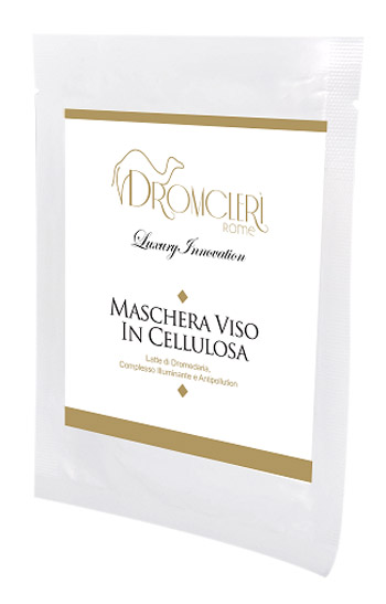 MASCHERA VISO CELLULOSA LATTE