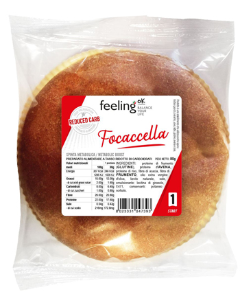 FEELING OK FOCACCELLA 80G