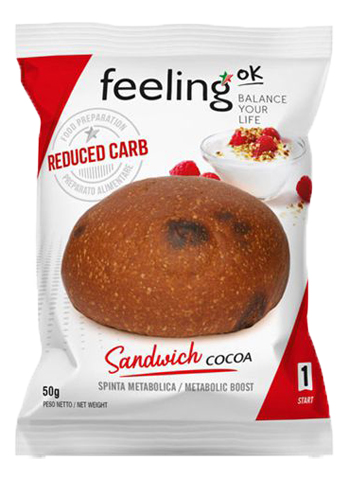 FEELING OK SANDWICH COCOA 50G