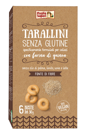 TARALLINI C/FARINA DI QUINOA