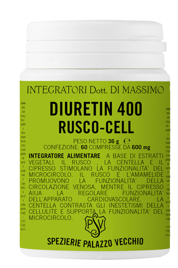 DIURETIN 400 RUSCO-CELL 60CPR