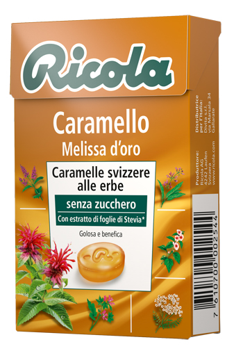 RICOLA HERB-CARAMEL 50G