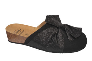 LUCY MICROFIBRE+GLIT BLACK 39