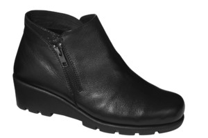 NOALE TUMBLED LEATHER BLACK 36