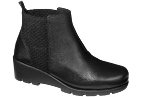 BELMES TUMBLED LEA+EL BLACK 39