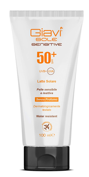 GIAVI SOLE LATTE 50+ SENS100ML