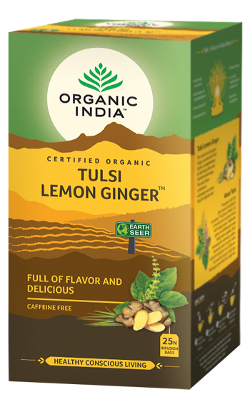 ORGANIC I TULSI LEM/GING 25FIL