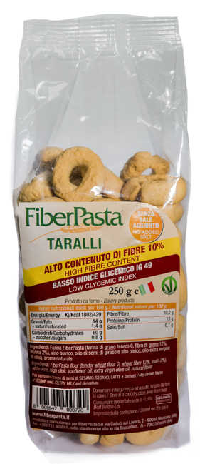 FIBERPASTA TARALLI BASSO INDIC