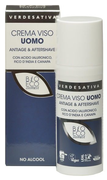 UOMO CREMA VISO AFTERSHAVE&ANT