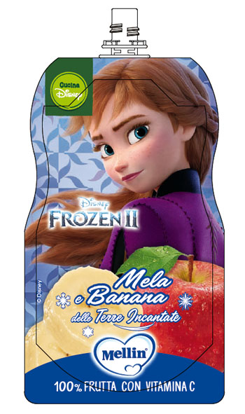 POUCH DISNEY FROZEN MELA/BANAN