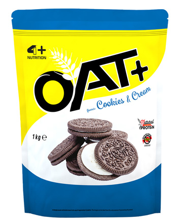 4+ OAT+ COOKIES&CREAM POLVERE