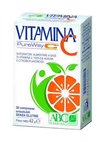 VITAMINA C PUREWAY-C 30CPR ORO