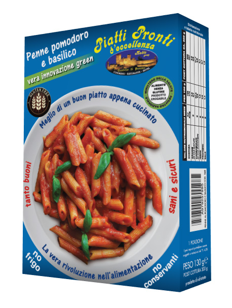 PENNE POMODORO E BASILICO 130G