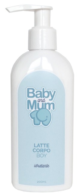 BABYANDMUM LAT CORPO BOY 200ML