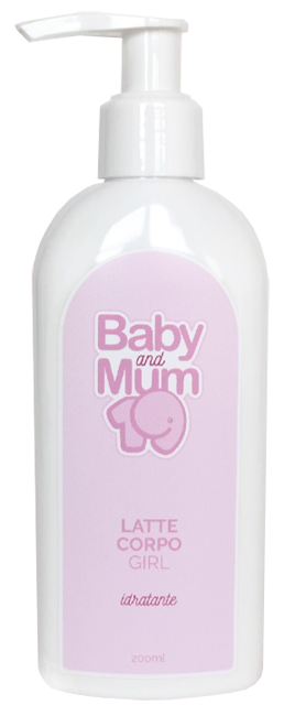 BABYANDMUM LAT CORPO GIRL200ML