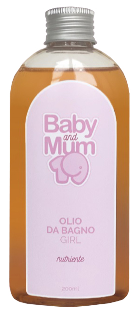 BABYANDMUM OLIO BAGN GIRL200ML