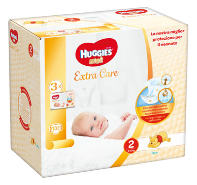 HUGGIES EXTRA CARE BB TR2 102S