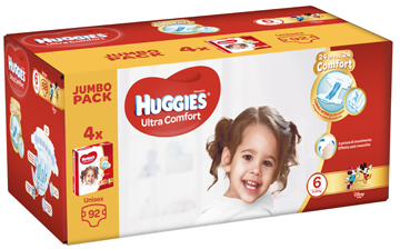 HUGGIES ULTRACOMF JUMBOPACK 6