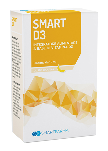 SMART D3 GOCCE 15ML BANANA