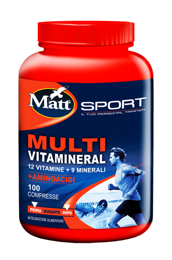 MATT SPORT MULTIVITAMIN 100CPR