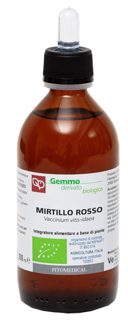 MIRTILLO ROSSO MG 200ML BIO