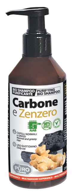 PURO BIO SHAMPOO CARB-ZEN250ML