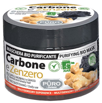 PURO BIO MASCHERA CARB-ZE250ML