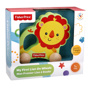 FISHER PRICE LEONE C/RUOTE