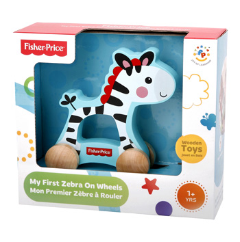 FISHER PRICE ZEBRA C/RUOTE