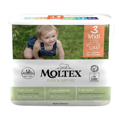 MOLTEX PURE&NATURE MD 4-9KG T3