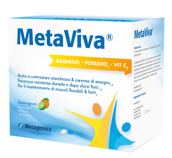 METAVIVA MG/K/VIT C 20BUST