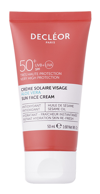 DECLEOR SUN CREAM SPF50 FACE